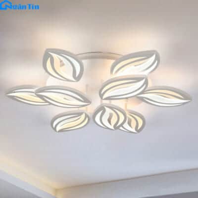 Đèn Mâm LED 9 Cánh Ốp Trần Hiện Đại Trang Trí Phòng Khách MO934A Ngân Tin