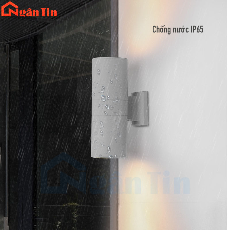 Đèn treo tường hắt tường ngoài trời chống nước trang trí hành lang sân vườn 220V VNT173 Ngân Tin 8 Đèn treo tường hắt tường ngoài trời chống nước trang trí hành lang sân vườn 220V VNT173 Ngân Tin - Image 9