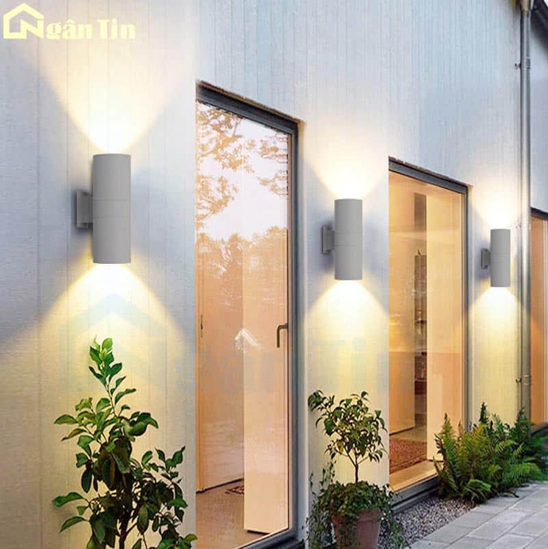 Đèn treo tường hắt tường ngoài trời chống nước trang trí hành lang sân vườn 220V VNT173 Ngân Tin 6 den-treo-tuong-hat-tuong-vnt173-ngan-tin