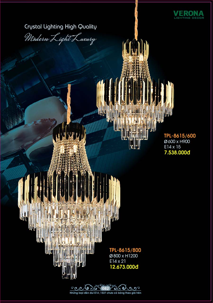 Catalog Đèn Trang Trí Ngân Tin 590 den chum pha le trang tri sanh ngan tin 04