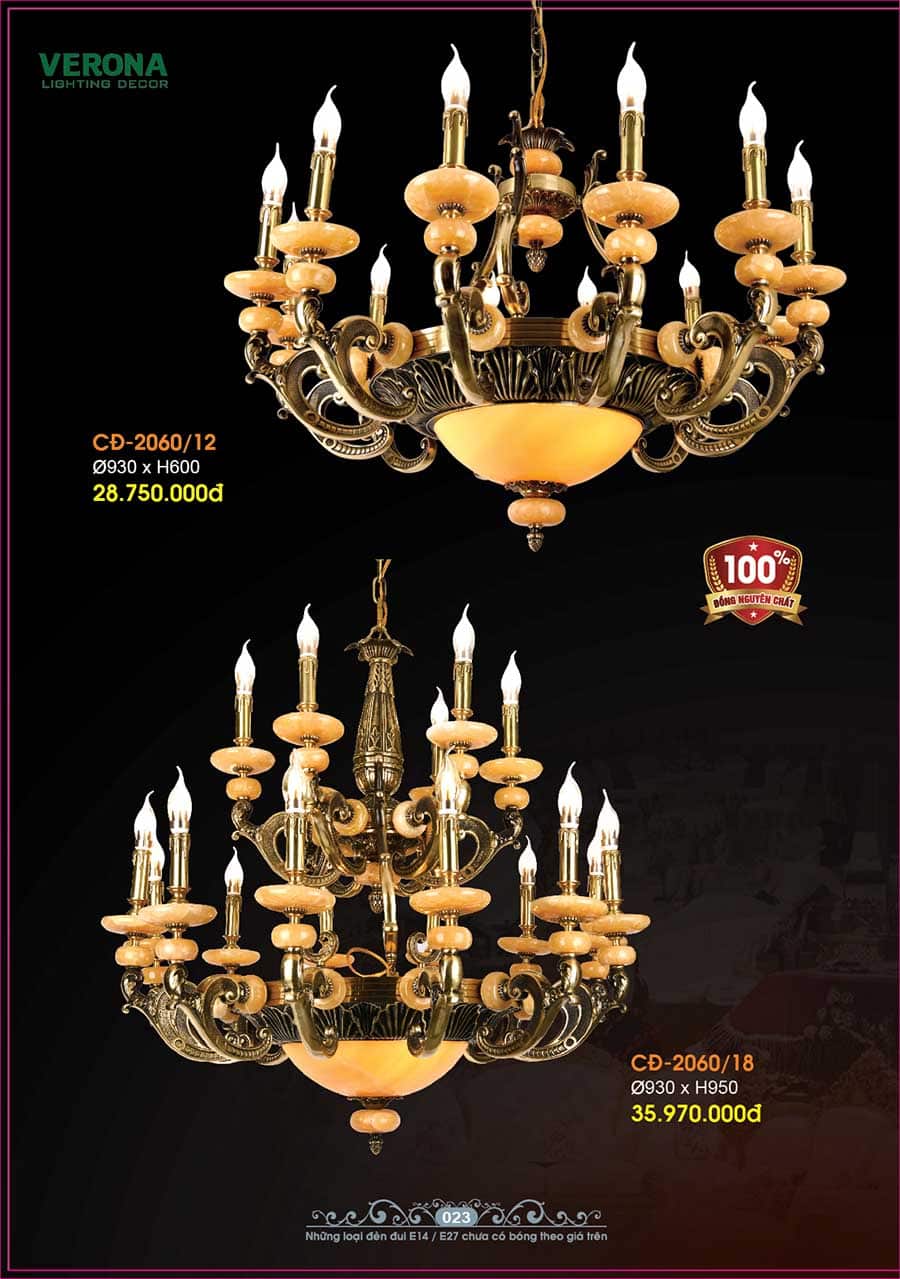 Catalog Đèn Trang Trí Ngân Tin 656 den dong trang tri sanh ngan tin 24