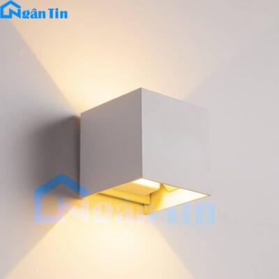 Đèn Led treo tường hắt tường ngoài trời trong nhà Led 6W 220V VNT606 Ngân Tin