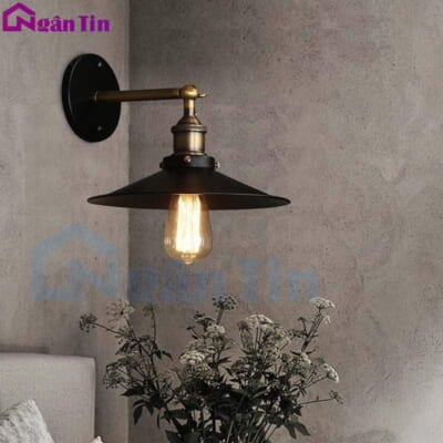 Đèn gắn tường treo tường trang trí phòng ngủ quán cà phê E27 220V VT01 Ngân Tin