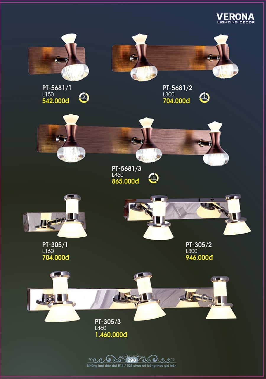 Catalog Đèn Trang Trí Ngân Tin 278 den led chieu tranh chieu guong trang tri trong nha ngan tin 14