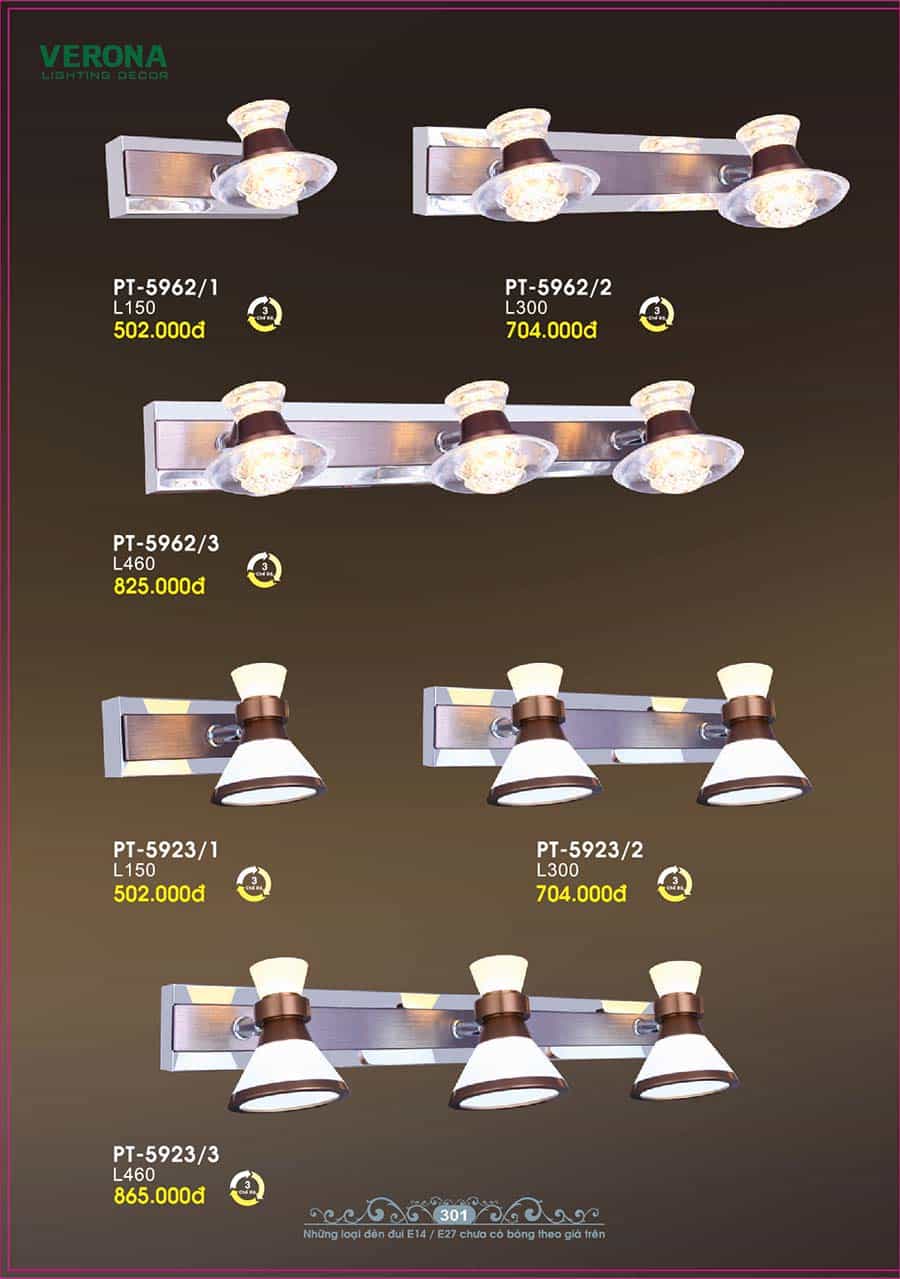 Catalog Đèn Trang Trí Ngân Tin 284 den led chieu tranh chieu guong trang tri trong nha ngan tin 17