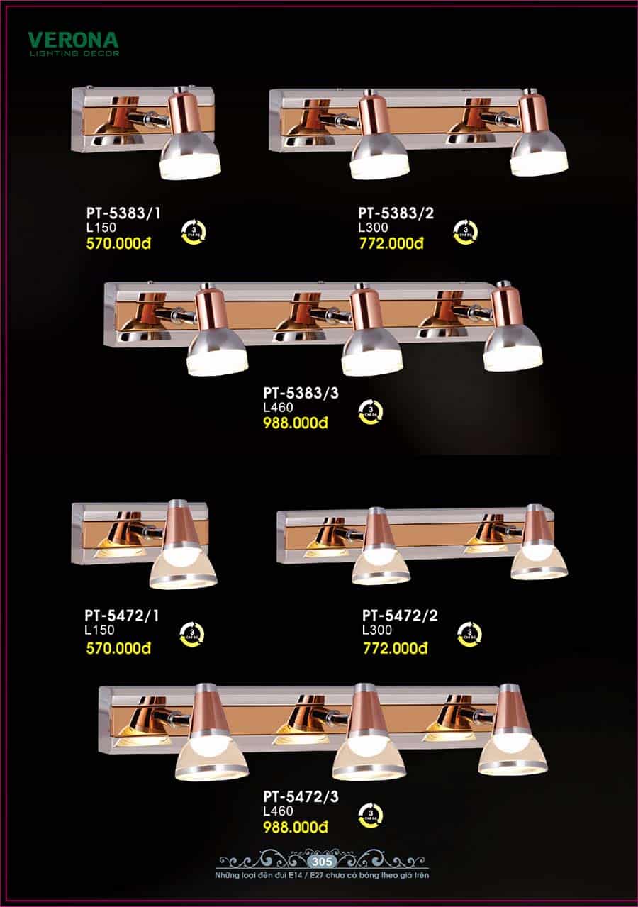 Catalog Đèn Trang Trí Ngân Tin 292 den led chieu tranh chieu guong trang tri trong nha ngan tin 21