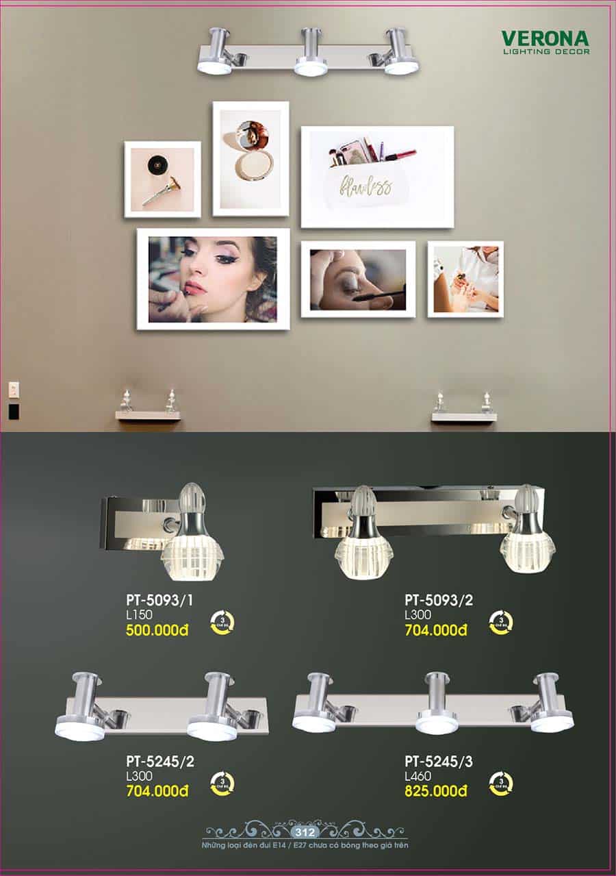 Catalog Đèn Trang Trí Ngân Tin 306 den led chieu tranh chieu guong trang tri trong nha ngan tin 28