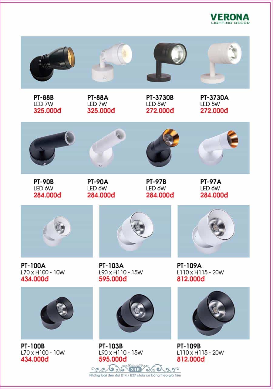 Catalog Đèn Trang Trí Ngân Tin 570 den led chieu tranh chieu guong trang tri trong nha ngan tin 32