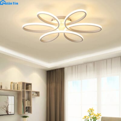 Đèn Mâm LED Ốp Trần Hiện Đại Trang Trí Phòng Khách MO943A Ngân Tin
