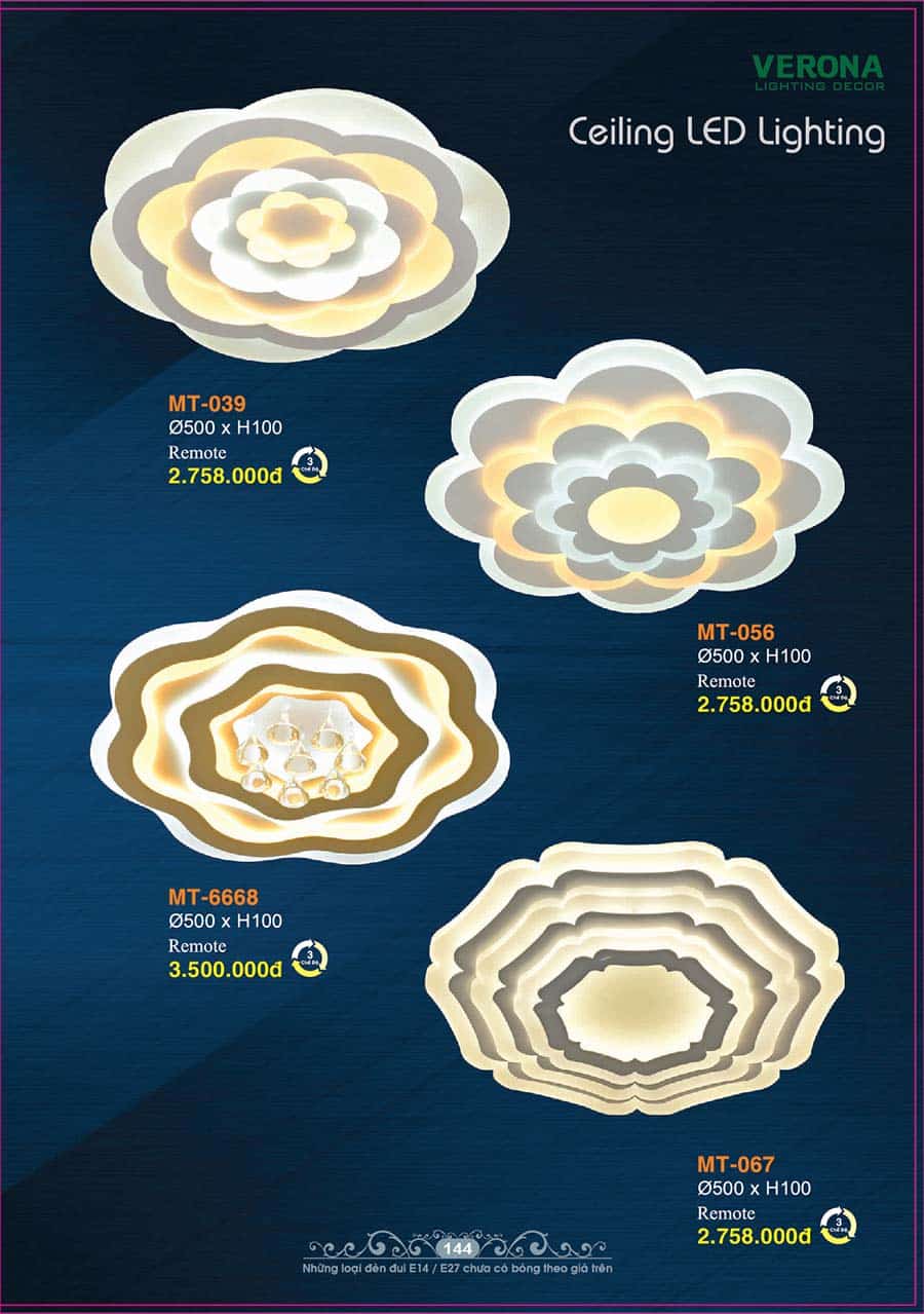 Catalog Đèn Trang Trí Ngân Tin 458 den mam led op tran trang tri trong nha ngan tin 36