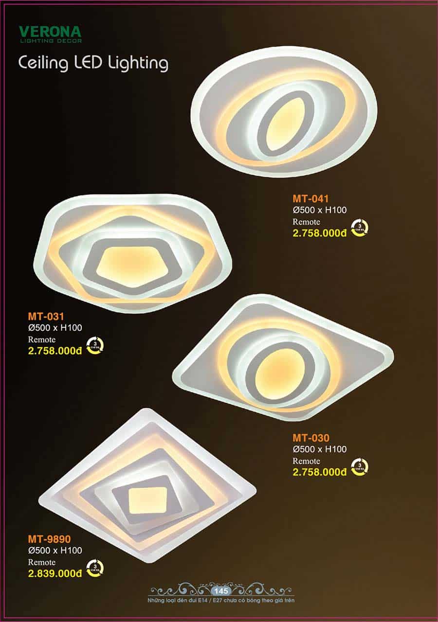Catalog Đèn Trang Trí Ngân Tin 460 den mam led op tran trang tri trong nha ngan tin 37