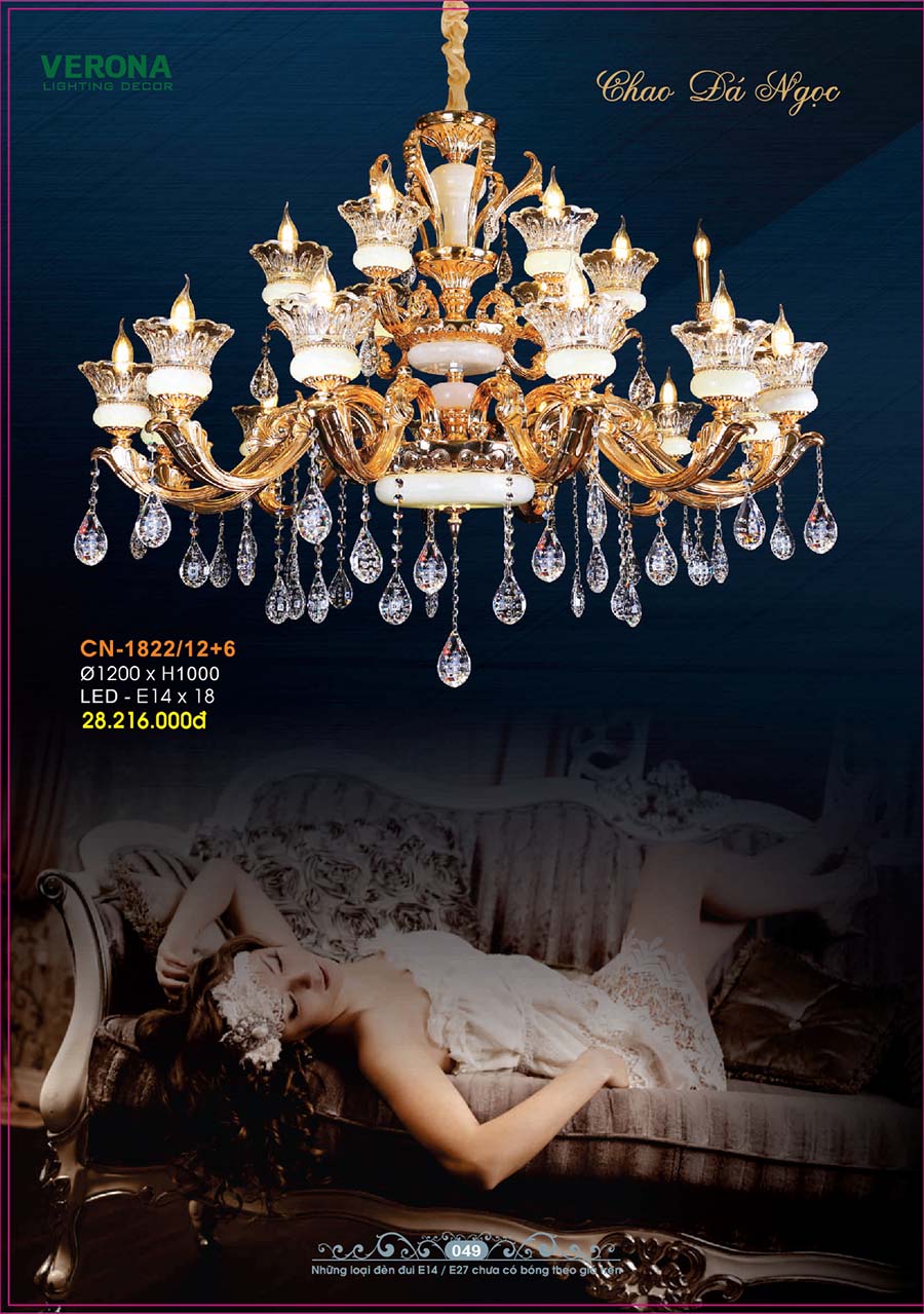 Catalog Đèn Trang Trí Ngân Tin 680 den nen pha le trang tri trong nha ngan tin 09