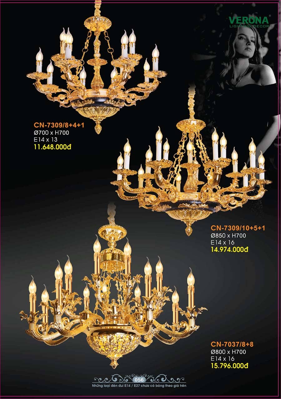 Catalog Đèn Trang Trí Ngân Tin 694 den nen pha le trang tri trong nha ngan tin 16