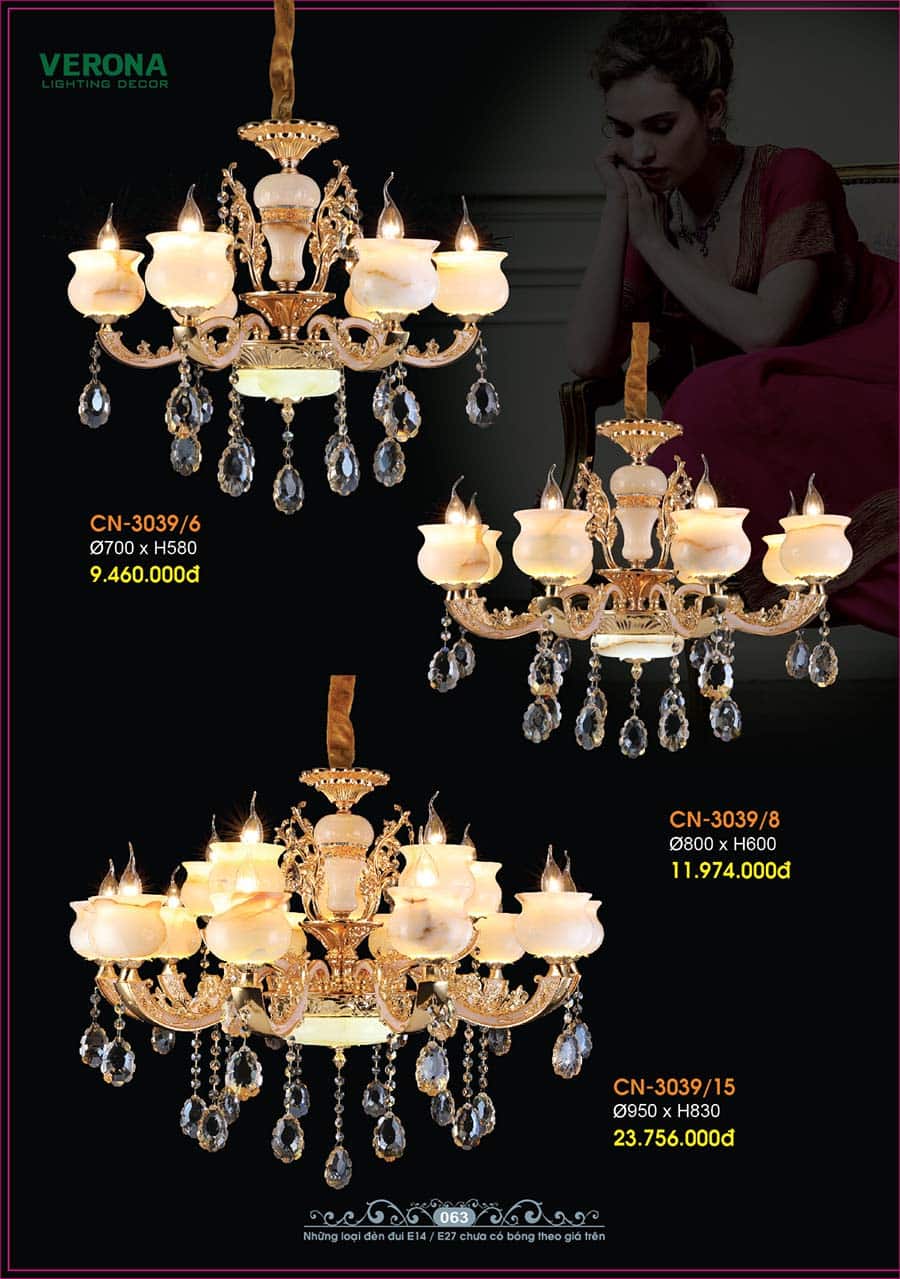 Catalog Đèn Trang Trí Ngân Tin 708 den nen pha le trang tri trong nha ngan tin 23