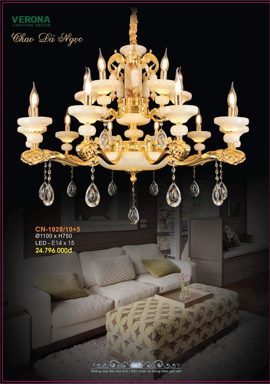 Catalog Đèn Trang Trí Ngân Tin 716 den nen pha le trang tri trong nha ngan tin 27