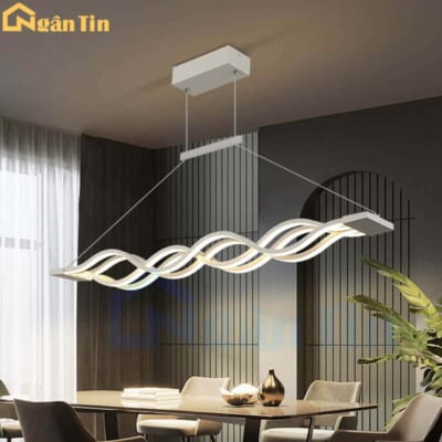 Đèn thả trần Led trang trí quầy bar phòng ăn Led 3 chế độ màu 220V THD1618 Ngân Tin
