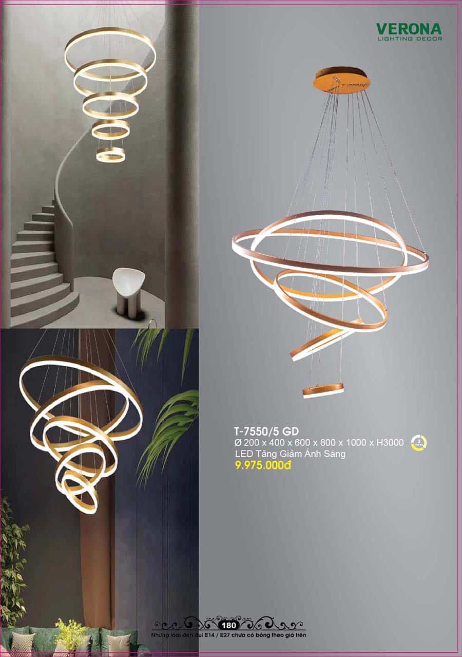 Catalog Đèn Trang Trí Ngân Tin 334 den tha tran trang tri trong nha ngan tin 32