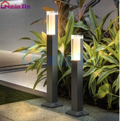 Đèn Led trụ trang trí chiếu sáng sân vườn cao 27Cm Led 5W 220V SVNT06 Ngân Tin
