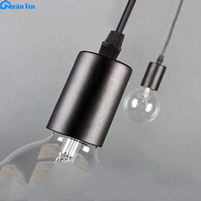 Bộ 5 dây đuôi đèn Led thả trang trí nhà quán cà phê 220V E27 60W Ngân Tin