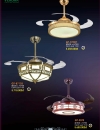 Catalog Đèn Trang Trí Ngân Tin 531 quat tran den led canh go trang tri trong nha ngan tin 03