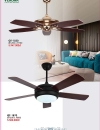 Catalog Đèn Trang Trí Ngân Tin 547 quat tran den led canh go trang tri trong nha ngan tin 13