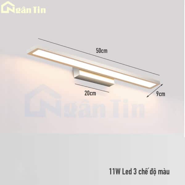 den led chieu guong soi guong trang tri trong nha led 3 che do mau rg 706 ngan tin 8