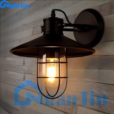 Đèn gắn tường ốp tường trang trí phòng ngủ cầu thang quán cà phê E27 220V VT05 Ngân Tin