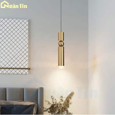 Đèn thả trần hình trụ trang trí bàn ăn quầy bar phòng ngủ Led 8W 3 chế độ màu 220V THD06 Ngân Tin