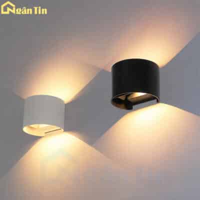 Đèn Led treo tường hắt tường chỉnh góc sáng ngoài trời chống nước trang trí 220V VNT2217T Ngân Tin