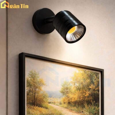 Đèn rọi gương rọi tranh gắn tường trần phòng ngủ phòng khách Led 5W 220V RO1404 Ngân Tin