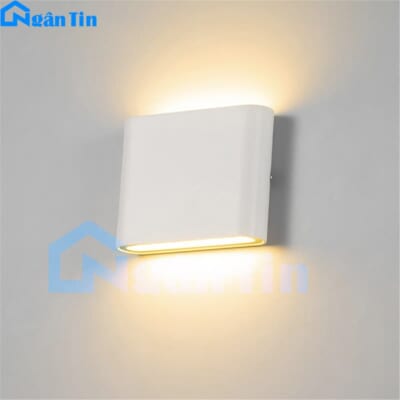Đèn Led treo tường hắt tường ngoài trời trong nhà Led 6W 220V VNT051S Ngân Tin