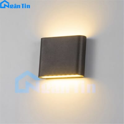 Đèn Led treo tường hắt tường ngoài trời trong nhà Led 6W 220V VNT051S Ngân Tin
