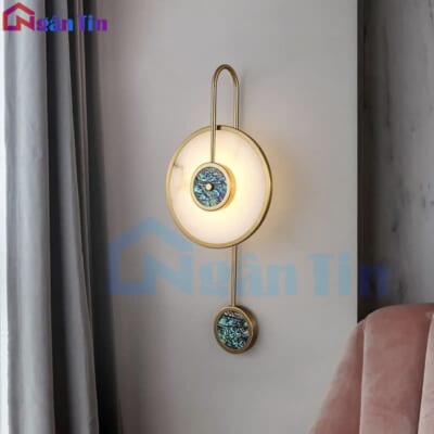 Đèn Led treo tường ốp tường trang trí trong nhà cầu thang cao cấp 8W Led 3 chế độ màu VK98 Ngân Tin