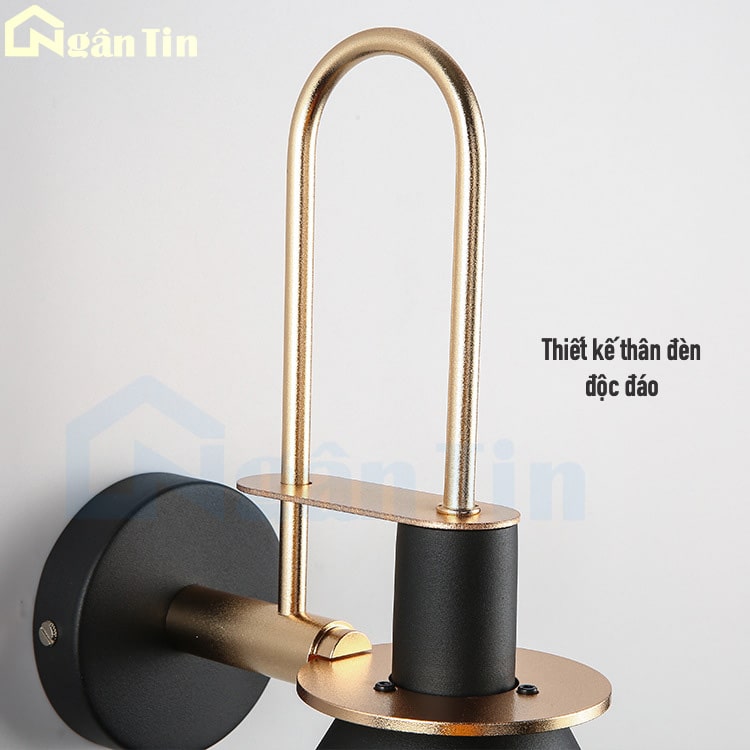 Đèn ốp tường treo tường trang trí phòng ngủ phòng khách quán cà phê E27 220V VK91 Ngân Tin 16 den treo truong gan tuong trang tri trong nha cau thang vk91 ngan tin 4