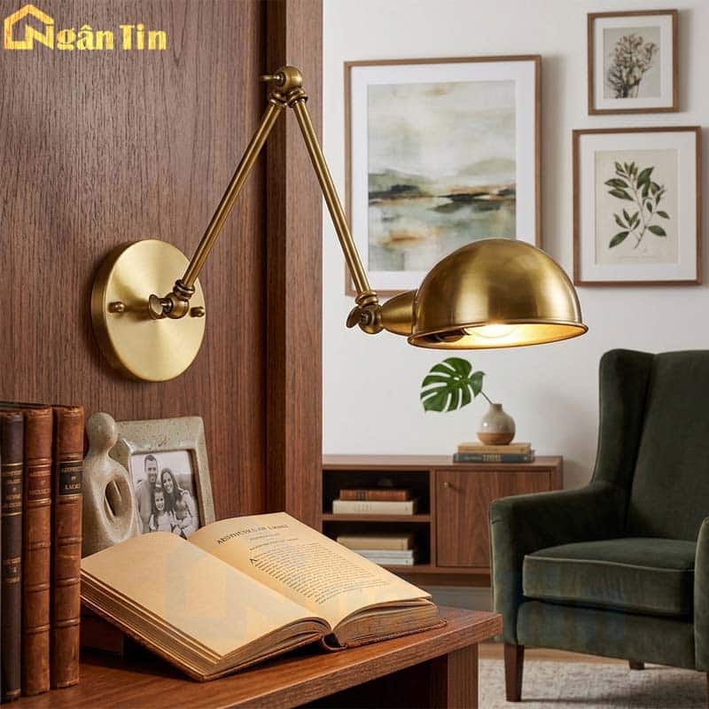 Đèn treo tường gắn tường trang trí phòng ngủ phòng khách bàn làm việc VT21 Ngân Tin