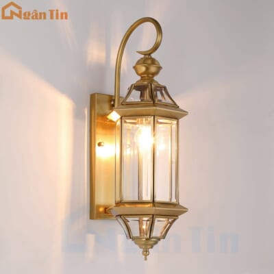 Vách đồng treo tường gắn tường ốp tường trang trí ngoài trời trong nhà 220V VD680 Ngân Tin
