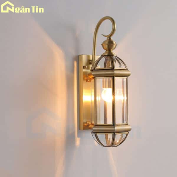 Vách đồng treo tường gắn tường ốp tường trang trí ngoài trời trong nhà 220V VD05 Ngân Tin - Image 3