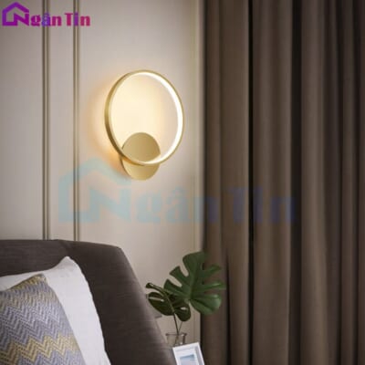 Đèn Led treo tường ốp tường trang trí phòng khách phòng ngủ cầu thang Led 7W 3 chế độ màu 220V GT3017 Ngân Tin
