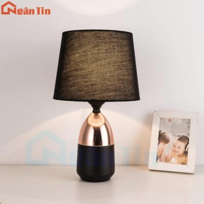 Đèn ngủ để bàn hiện đại trang trí phòng khách bàn làm việc DB3016 Ngân Tin (Tặng kèm bóng 12W Led 3 chế độ màu)