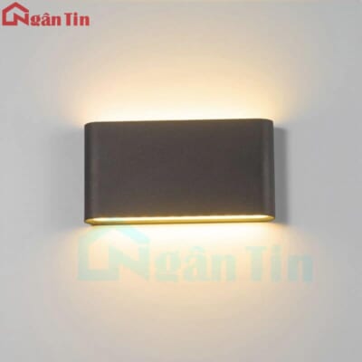 Đèn Led treo tường hắt tường ngoài trời trong nhà Led 12W 220V VNT051M Ngân Tin