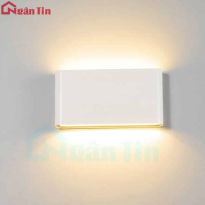 Đèn hắt tường ngoài trời treo tường trong nhà Led 12W 220V VNT051M Ngân Tin