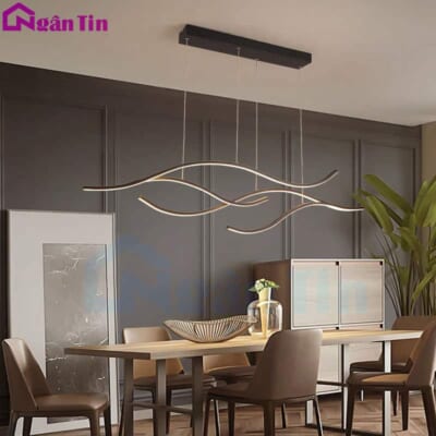 Đèn thả trần trang trí bàn ăn quày bar Led 3 chế độ màu TH8304 Ngân Tin