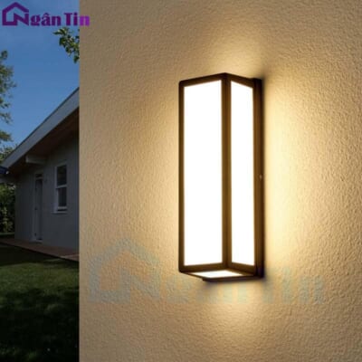 Đèn gắn tường ngoài trời treo tường ốp tường trong nhà 30W 220V VNT124 Ngân Tin