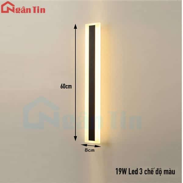 den gan tuong ngoai troi treo tuong op tuong trang tri trong nha cau thang Led vnt225 Ngan Tin 13a