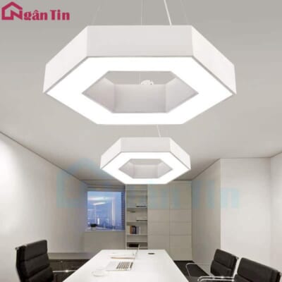 Đèn Led thả trần văn phòng siêu sáng Led 3 chế độ màu 48W 220V THCN210A Ngân Tin