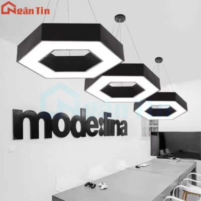 Đèn Led thả trần siêu sáng trang trí văn phòng nhà hàng quán cà phê 25W 220V THD7061 Ngân Tin