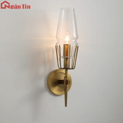 Đèn treo tường phòng ngủ gắn tường trang trí cầu thang phòng khách cầu thang 220V VK104 Ngân Tin