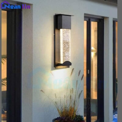 Đèn ốp tường ngoài trời hắt tường trang trí trong nhà cầu thang Led 12W 220V VNT101 Ngân Tin