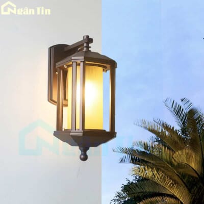 Đèn ốp tường gắn tường treo tường ngoài trời chống nước 12W 220V VNT104 Ngân Tin