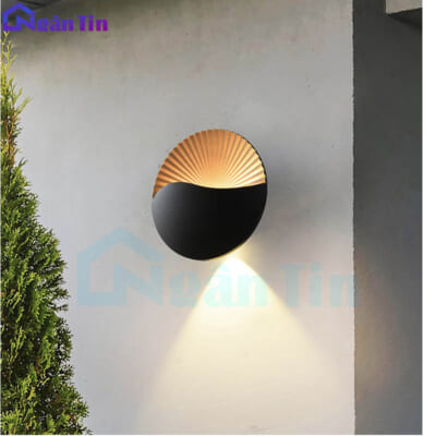 Đèn Led treo tường hắt tường hình ốc ngoài trời trong nhà 220V VNT6031 Ngân Tin